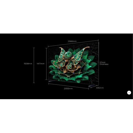 TCL 115C7K Τηλεόραση 115" 4K QD Mini-LED 144HZ TV (2025)
